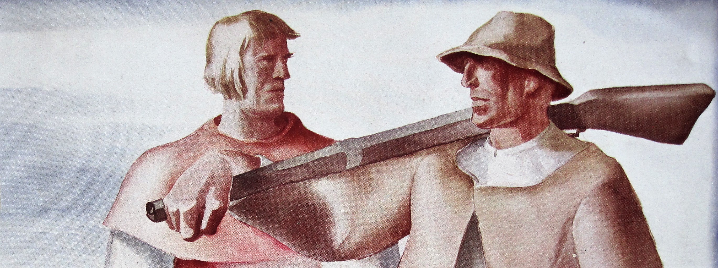 Sepp Ringel, Titebild (Detail) zu Tirol-Vorarlberg. Natur. Kunst. Volk. Leben,  Heft 2, 1942.